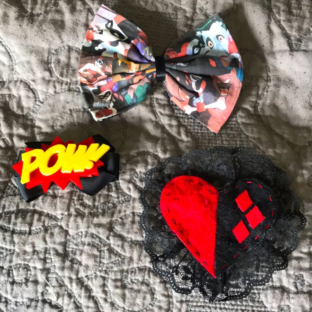 DC Harley Quinn Bow Bundle